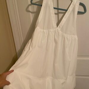 NEW! Elegant White Backless Dress